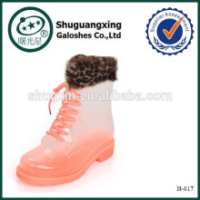 bottes de pluie de couvre-chaussures chaussures de bonne qualité pluie bottes bottes chaudes | B-817